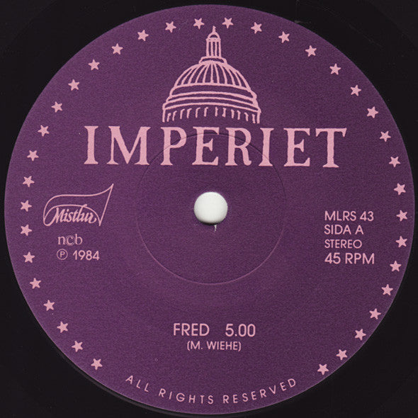 Imperiet : Fred (7", Single)