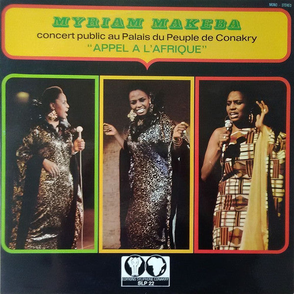 Myriam Makeba* : Appel A L'Afrique (LP, Album)