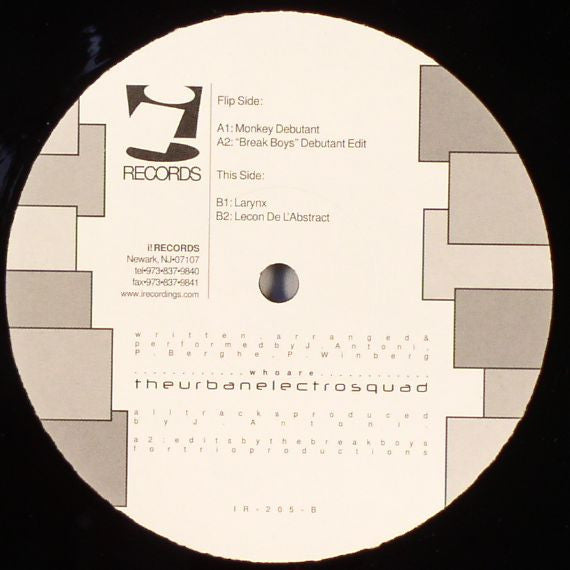 Urban Electro Squad : Larynx EP (12", EP)