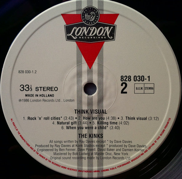 The Kinks ~ Think Visual (Vinyl) - Djungel & Jazz