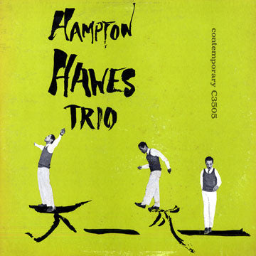 Hampton Hawes Trio : Hampton Hawes Trio, Vol. 1 (LP, Album, Mono, RE)