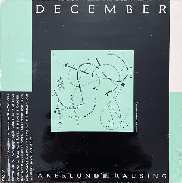 Tom Wolgers ~ December (Vinyl) - Djungel & Jazz