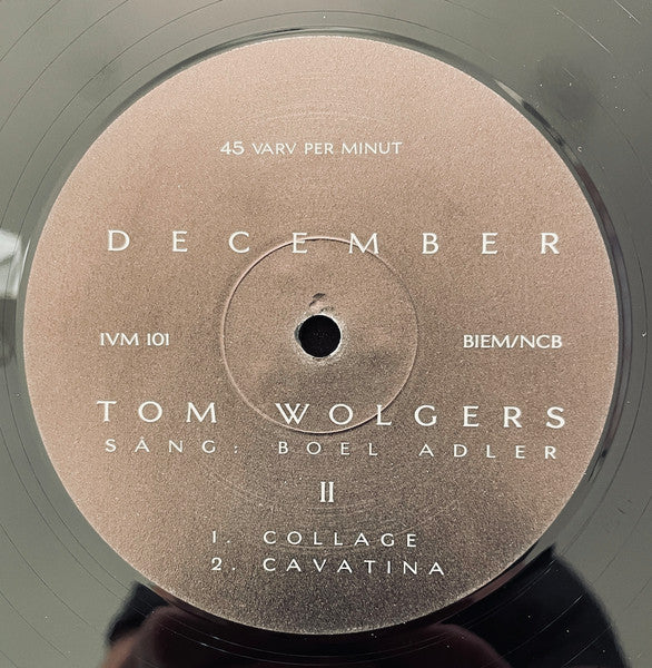 Tom Wolgers ~ December (Vinyl) - Djungel & Jazz