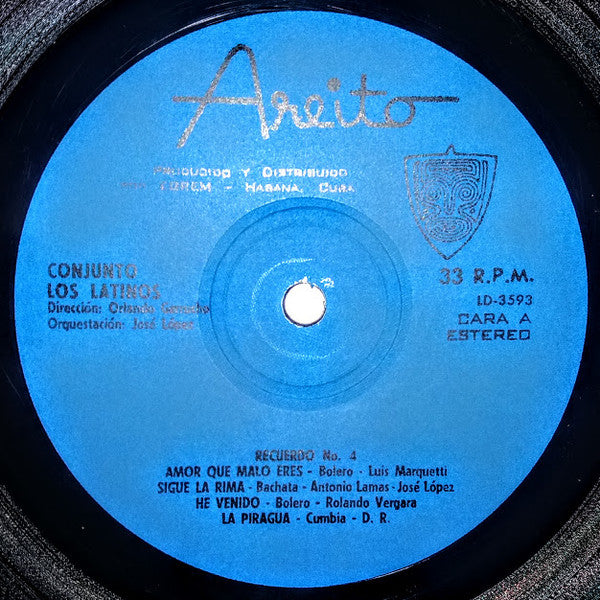 Conjunto Los Latinos ~ Los Latinos (Vinyl) - Djungel & Jazz