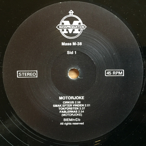 Motorjoke ~ Tokfursten (Vinyl) - Djungel & Jazz