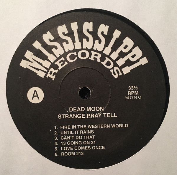 Dead Moon ~ Strange Pray Tell (Vinyl) - Djungel & Jazz