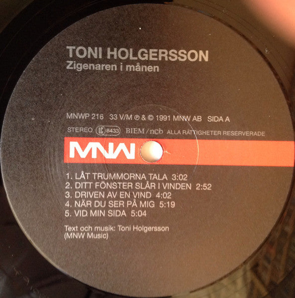 Toni Holgersson ~ Zigenaren I Månen (Vinyl) - Djungel & Jazz