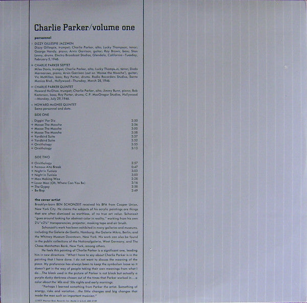 Charlie Parker : Charlie Parker (6xLP, Comp, Ltd, Num)