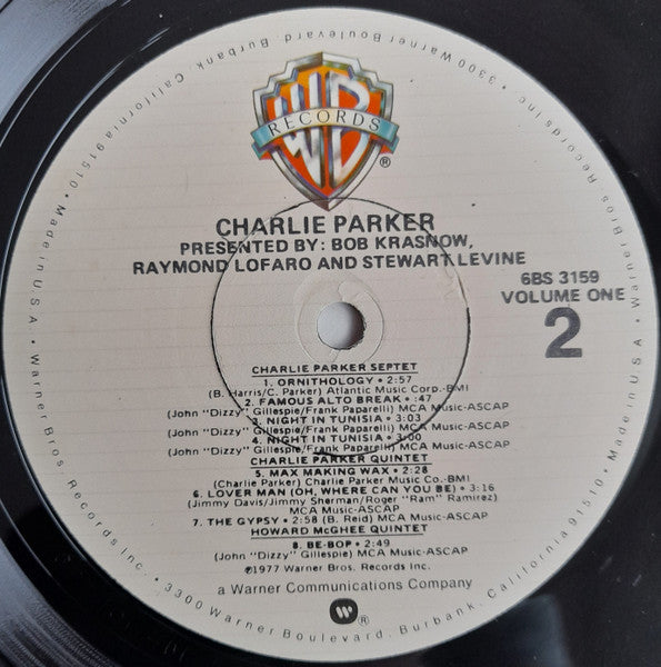 Charlie Parker ~ Charlie Parker (Vinyl) - Djungel & Jazz