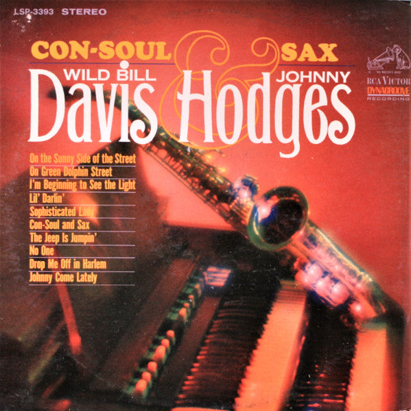 Wild Bill Davis And Johnny Hodges ~ Con-Soul & Sax (Vinyl) - Djungel & Jazz