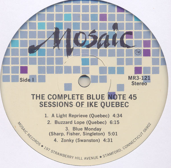 Ike Quebec ~ The Complete Blue Note 45 Sessions Of Ike Quebec (Vinyl) - Djungel & Jazz