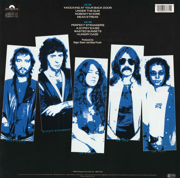 Deep Purple : Perfect Strangers (LP, Album, PRS)