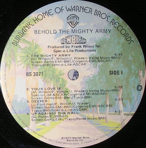 New Birth Featuring Leslie Wilson ~ Behold The Mighty Army (Vinyl) - Djungel & Jazz