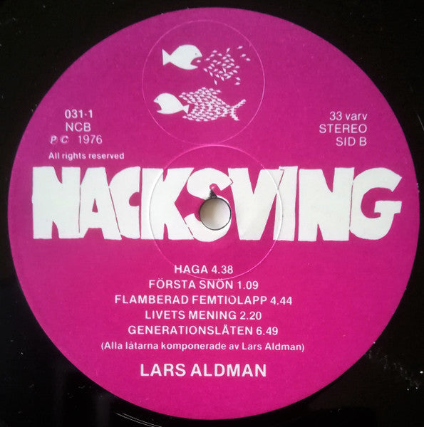 Lars Aldman ~ Nånting Har Hänt... (Vinyl) - Djungel & Jazz