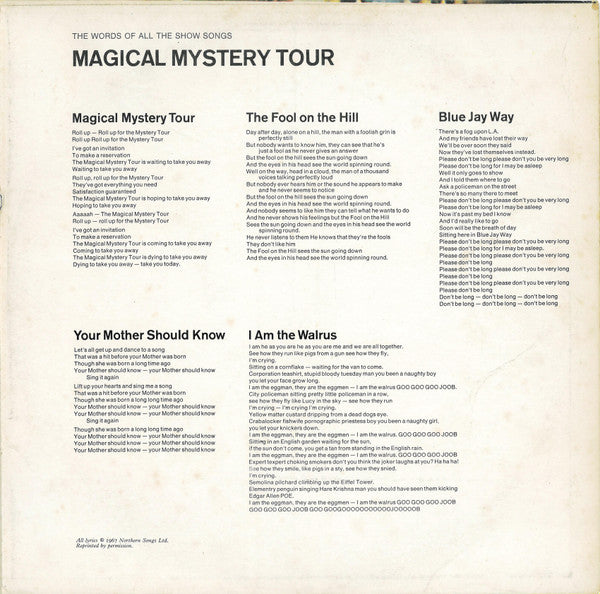 The Beatles ~ Magical Mystery Tour (Vinyl) - Djungel & Jazz