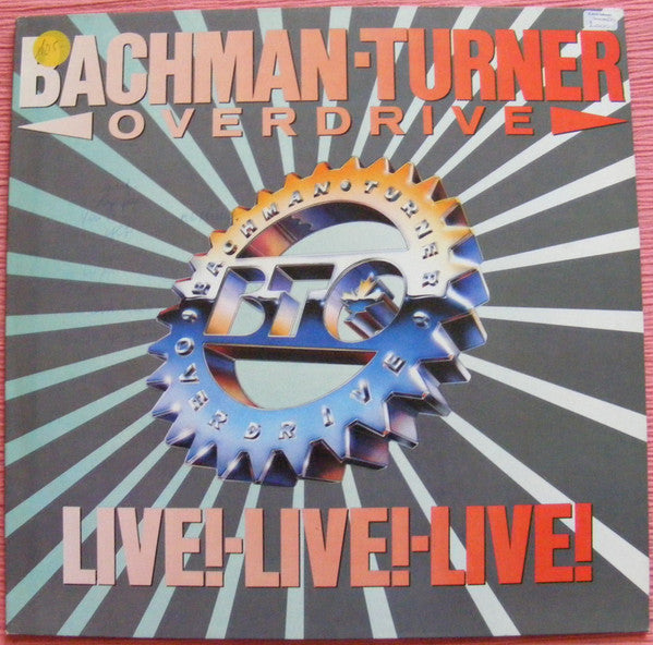 Bachman-Turner Overdrive ~ Live! Live! Live! (Vinyl) - Djungel & Jazz
