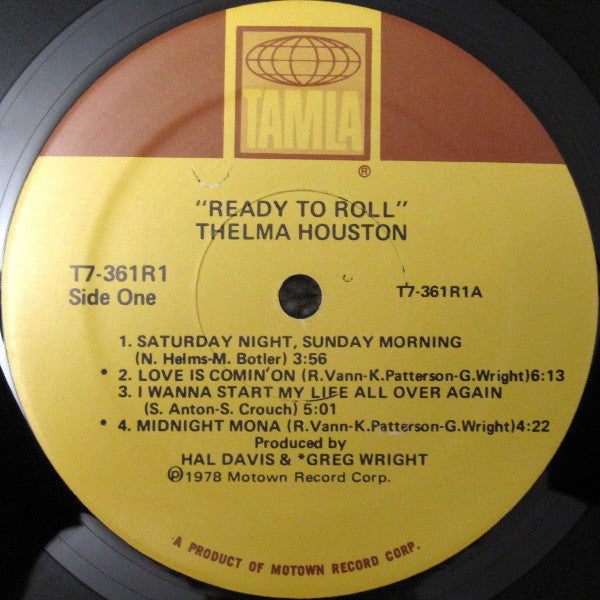 Thelma Houston ~ Ready To Roll (Vinyl) - Djungel & Jazz