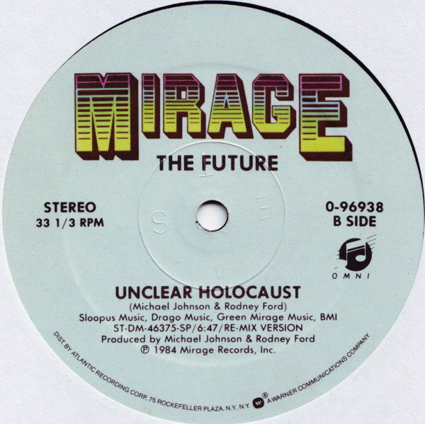 The Future  ~ Nuclear Holocaust (Vinyl) - Djungel & Jazz