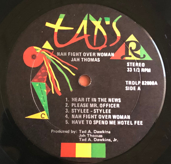 Jah Thomas : Nah Fight Over Woman (LP, Album)
