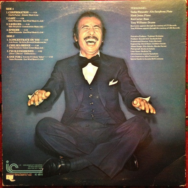 Sadao Watanabe With The Great Jazz Trio ~ I'm Old Fashioned (Vinyl) - Djungel & Jazz