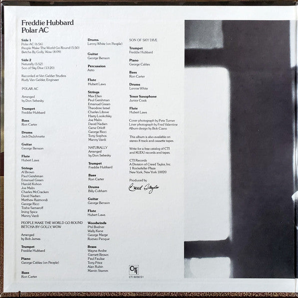 Freddie Hubbard : Polar AC (LP, Album, Gat)