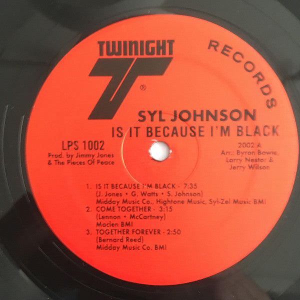 Syl Johnson ~ Is It Because I’m Black (Vinyl) - Djungel & Jazz