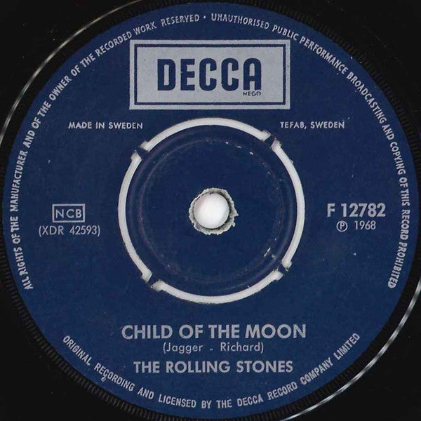 The Rolling Stones ~ Jumpin' Jack Flash / Child Of The Moon (Vinyl) - Djungel & Jazz
