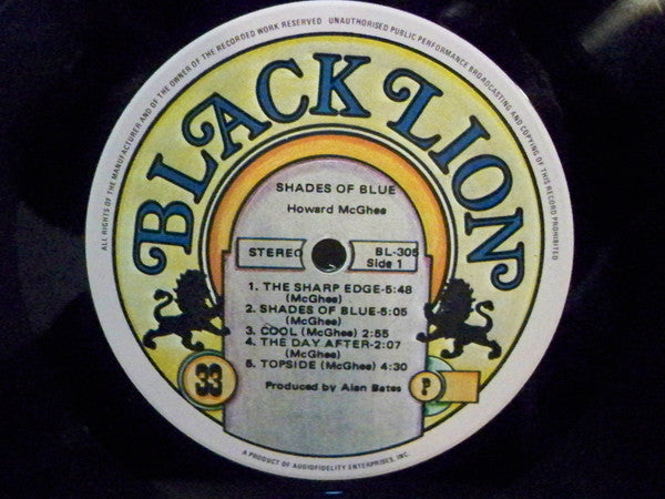 Howard McGhee ~ Shades Of Blue (Vinyl) - Djungel & Jazz