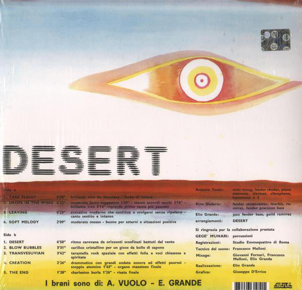 A. Vuolo - E. Grande ~ Desert (Vinyl) - Djungel & Jazz