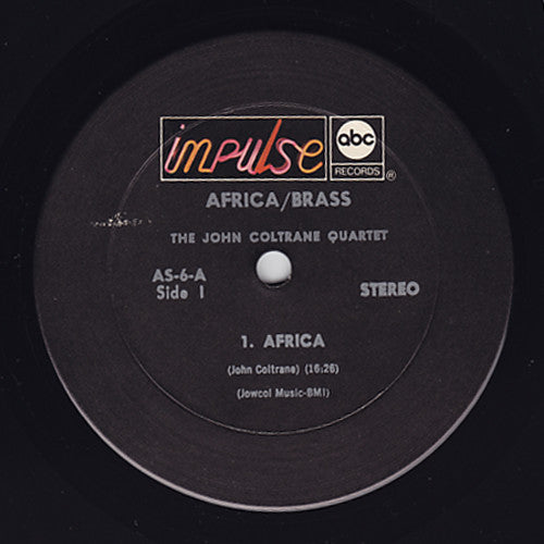 The John Coltrane Quartet : Africa / Brass (LP, Album, RE)