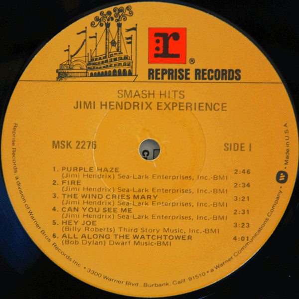 Jimi Hendrix Experience ~ Smash Hits (Vinyl) - Djungel & Jazz