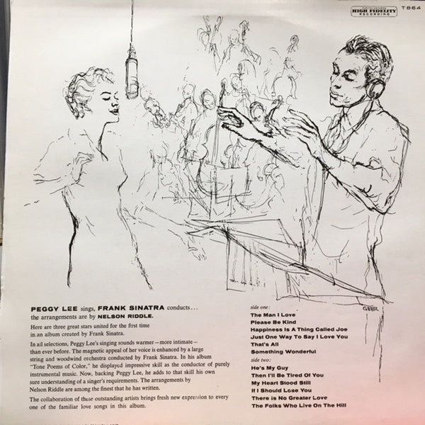 Peggy Lee ~ The Man I Love (Vinyl) - Djungel & Jazz