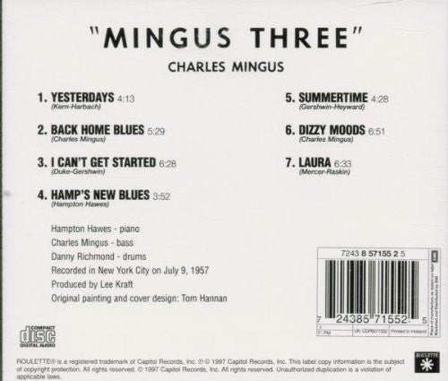 Charles Mingus ~ Mingus Three (Vinyl) - Djungel & Jazz