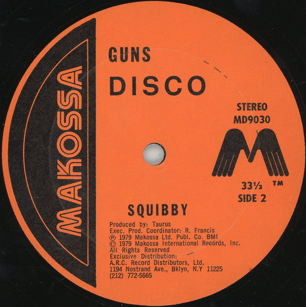 Squibby : Rasta / Guns (12")