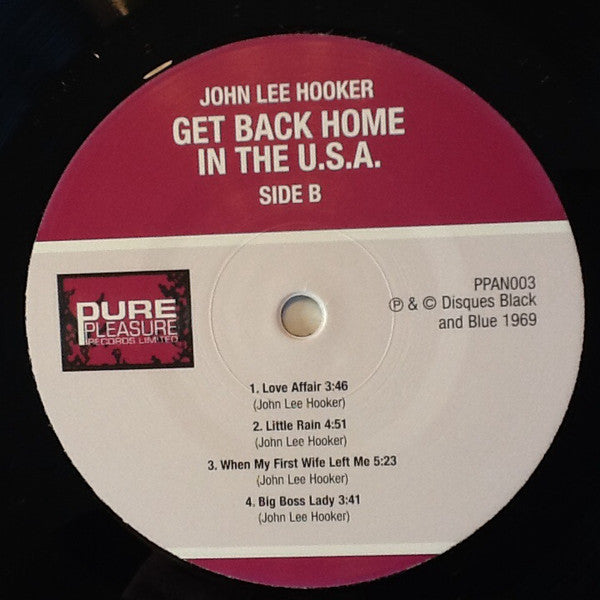 John Lee Hooker ~ Get Back Home In The U.S.A. (Vinyl) - Djungel & Jazz