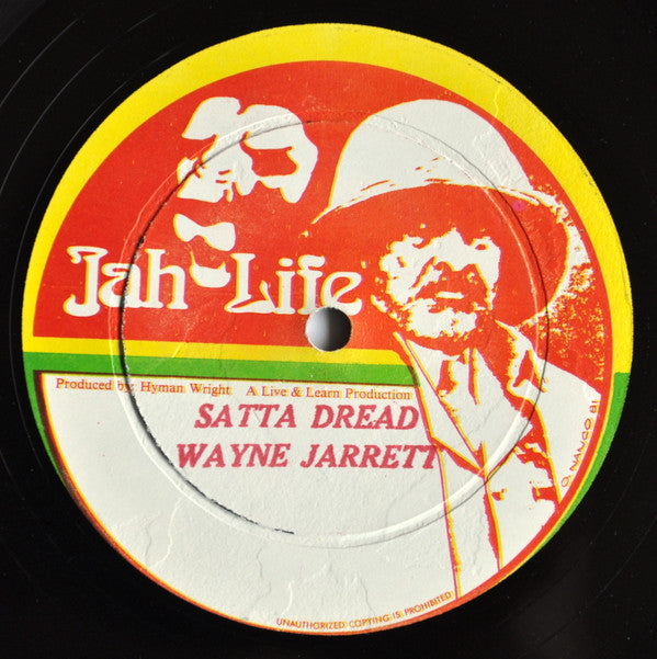 Wayne Jarrett : Satta Dread (10")