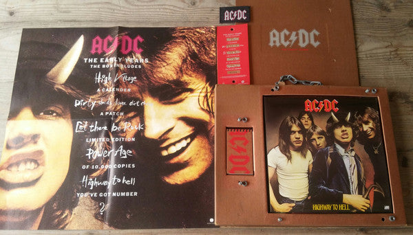 AC/DC : The Early Years (5xLP, Album, Num + Box, Comp, Ltd)
