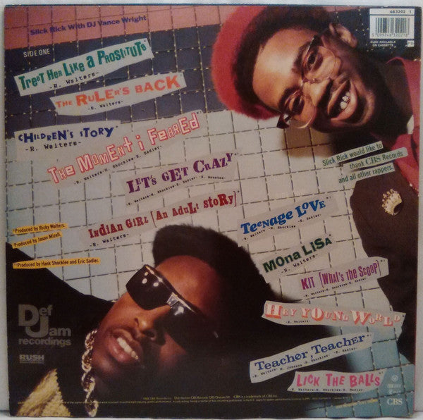 Slick Rick ~ The Great Adventures Of Slick Rick (Vinyl) - Djungel & Jazz