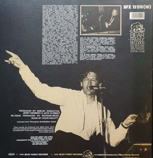 Jerry Lee Lewis : The Killer 1963-1968 (10xLP, Album, RE + Comp + Box)