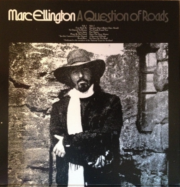 Marc Ellington ~ A Question Of Roads (Vinyl) - Djungel & Jazz