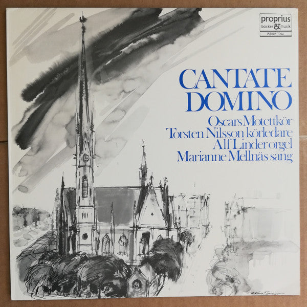 Oscars Motettkör, Torsten Nilsson, Alf Linder, Marianne Mellnäs ~ Cantate Domino (Vinyl) - Djungel & Jazz