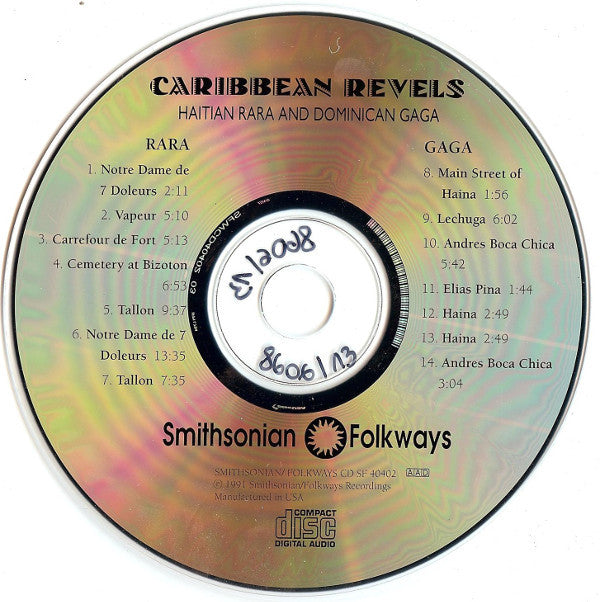 Various ~ Caribbean Revels: Haitian Rara & Dominican Gaga (Vinyl) - Djungel & Jazz