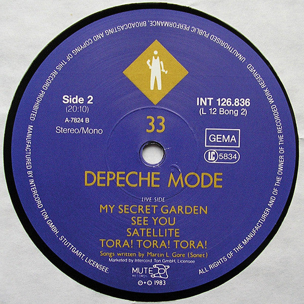 Depeche Mode : Get The Balance Right And Live Tracks (12", RE)