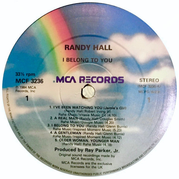 Randy Hall ~ I Belong To You (Vinyl) - Djungel & Jazz