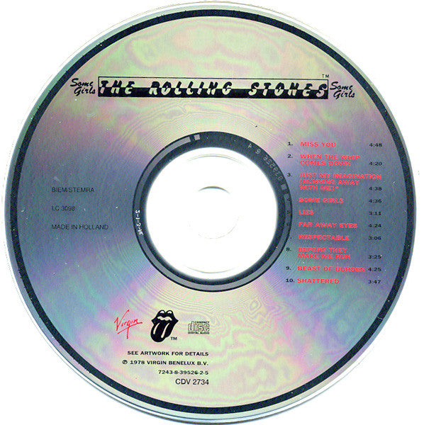 The Rolling Stones ~ Some Girls (Vinyl) - Djungel & Jazz