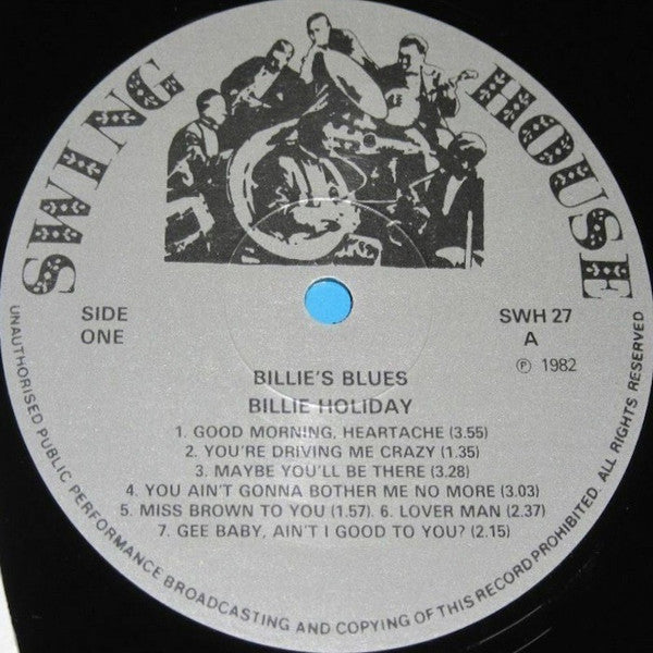 Billie Holiday ~ Miss Brown To You (Vinyl) - Djungel & Jazz