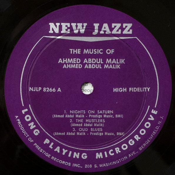 Ahmed Abdul-Malik ~ The Music Of Ahmed Abdul-Malik (Vinyl) - Djungel & Jazz