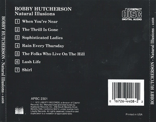 Bobby Hutcherson ~ Natural Illusions (Vinyl) - Djungel & Jazz