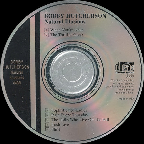 Bobby Hutcherson ~ Natural Illusions (Vinyl) - Djungel & Jazz