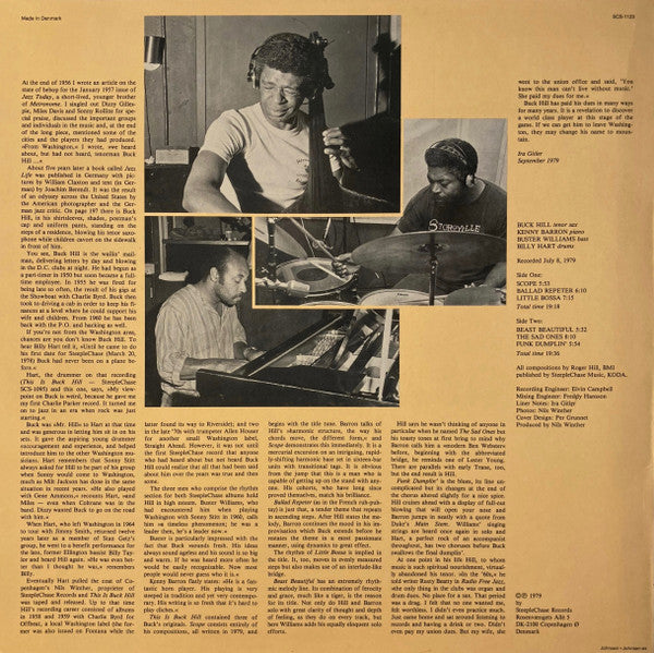 Buck Hill Quartet ~ Scope (Vinyl) - Djungel & Jazz